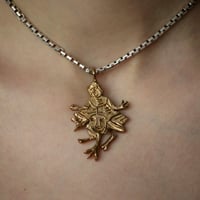 Image 1 of Advent day 10- The flasher in bronze 