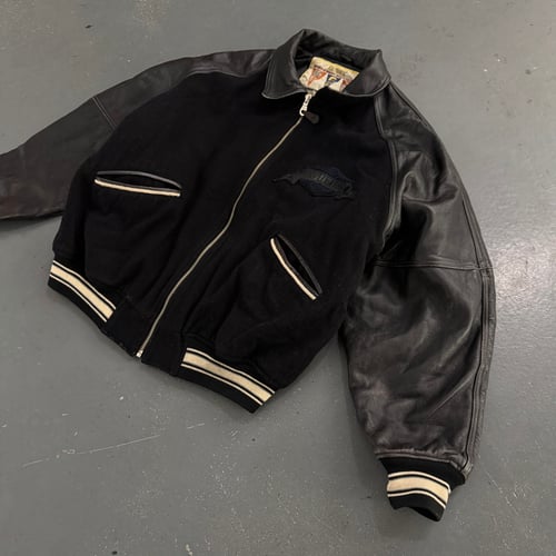 Image of 1990s Avirex varsity jacket, size XL