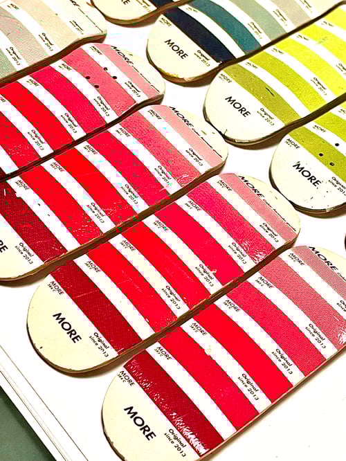 Image of More Fingerboards Deck "Pantone"