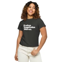 Image 5 of Frutas Vegetales Moras Women’s high-waisted t-shirt