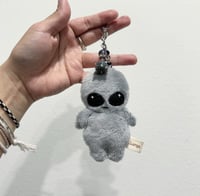 Gray Roswell Keychain