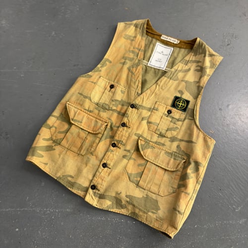 Image of 1989 Stone Island “Ice Jakcet” Vest, size medium