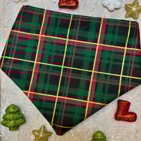 Image 4 of Howl-iday Plaid Bandana and/or Bow Tie