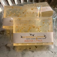 Image 5 of Winter Citrus Honeybee Glycerin Body Bar