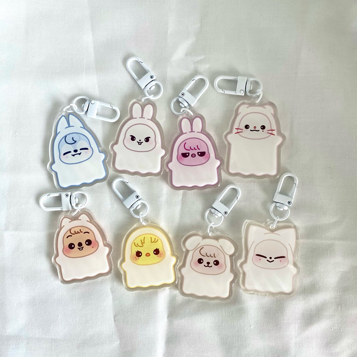 Image of Spooky SKZOOs Acrylic Keychain