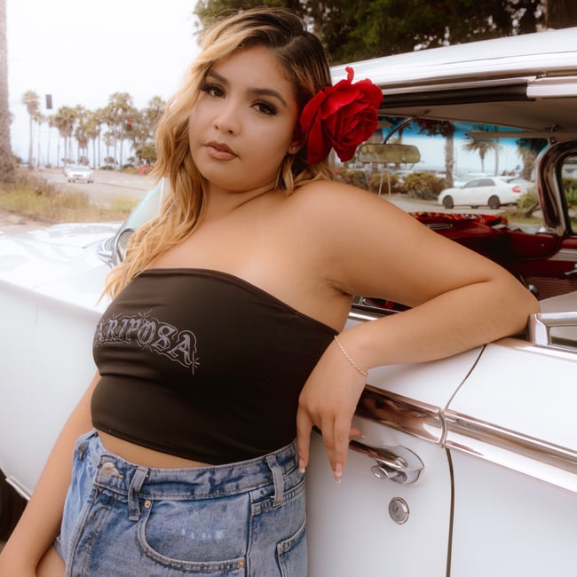 Mariposa Tube Top