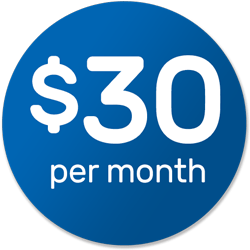 $30/Month ($49 Startup)
