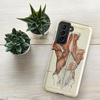 Image 11 of Antique Anatomical Illustration Human Posterior Musculature Tough case for Samsung®