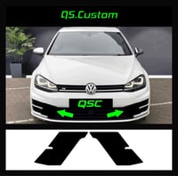 X2 Mk7 Golf R Front Wide Grill Stickers 