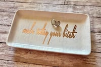 Morning Motivation Jewelry Tray