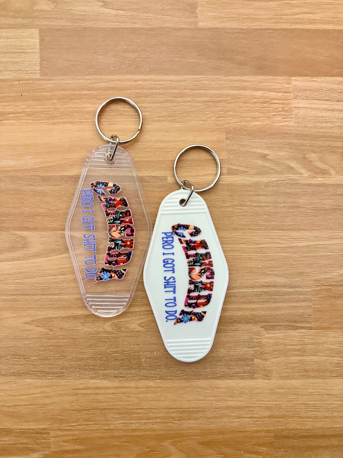 Image of Cansada Motel Keychain