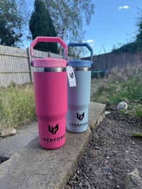 Image 8 of UPerform Hydrate Bottle with Carry Handle – 860ml / 29oz- Pink 