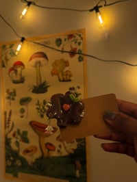 Image 1 of Moody Cocoa swirl hair clip 