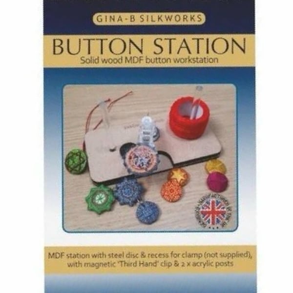 Image of NEW! Button Station by Gina B Silkworks