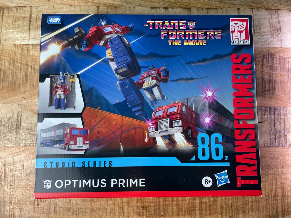 (DISPLAYED) Transformers STUDIO SERIES 86 OPTIMUS PRIME