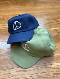 Image 3 of Warped Cap (Navy)