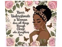 Image 2 of Never Underestimate a Woman….Tumbler