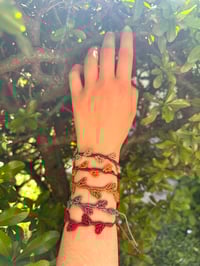 Image 1 of braccialetti con foglioline 