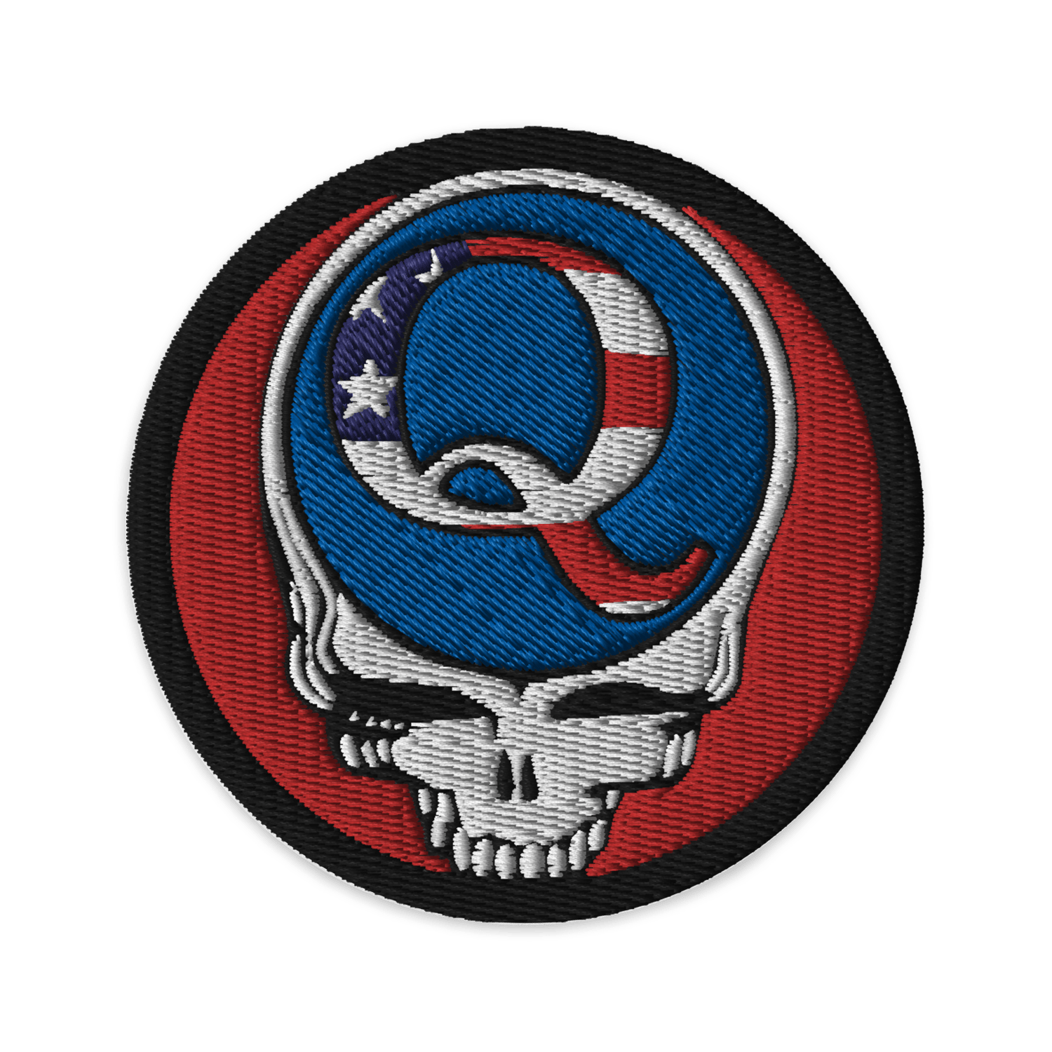 Qrateful Dead Patch