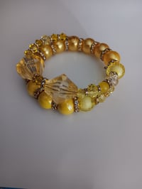 Image 2 of Yellow Wrap Bracelet 