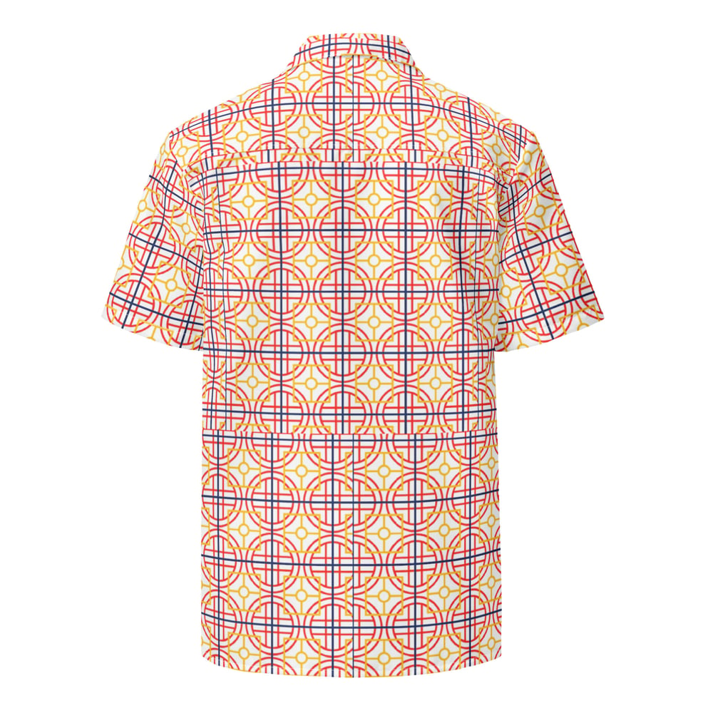 ZEN EXP - Miami Nights II Unisex button shirt