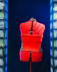 Image 3 of XL-3X Blitz Crop Top