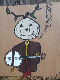 Image 9 of Pumpkin Playing Banjo 2
