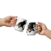 Image 1 of Here for the Snacks 15oz Coffee Mug