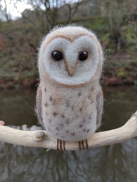 Image 1 of Needle Felted Barn Owl 