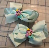 Image 4 of 4.5” Ribbon Hairbows 