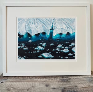 Image of Greenland whales giclee print 