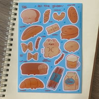 Image 1 of Coeliac Disease Sticker Sheet