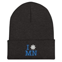 Image 3 of I [STAR] MN Beanie (White Star)