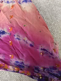 Image 4 of Glitter BELL bottoms- orange - Peach Orange Purples