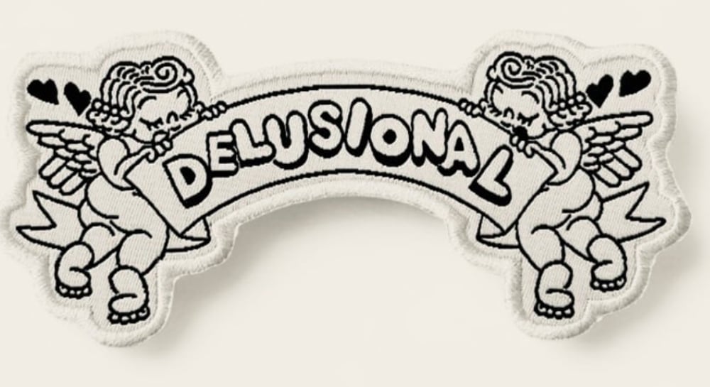 Image of Delusional woven patch