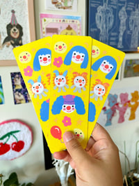 Image 1 of Cozy Clown Bookmarks