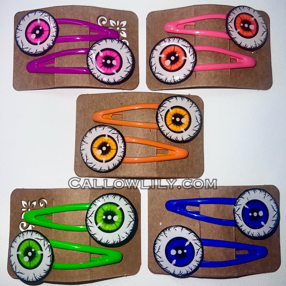 Image of Eyeballer Barrettes