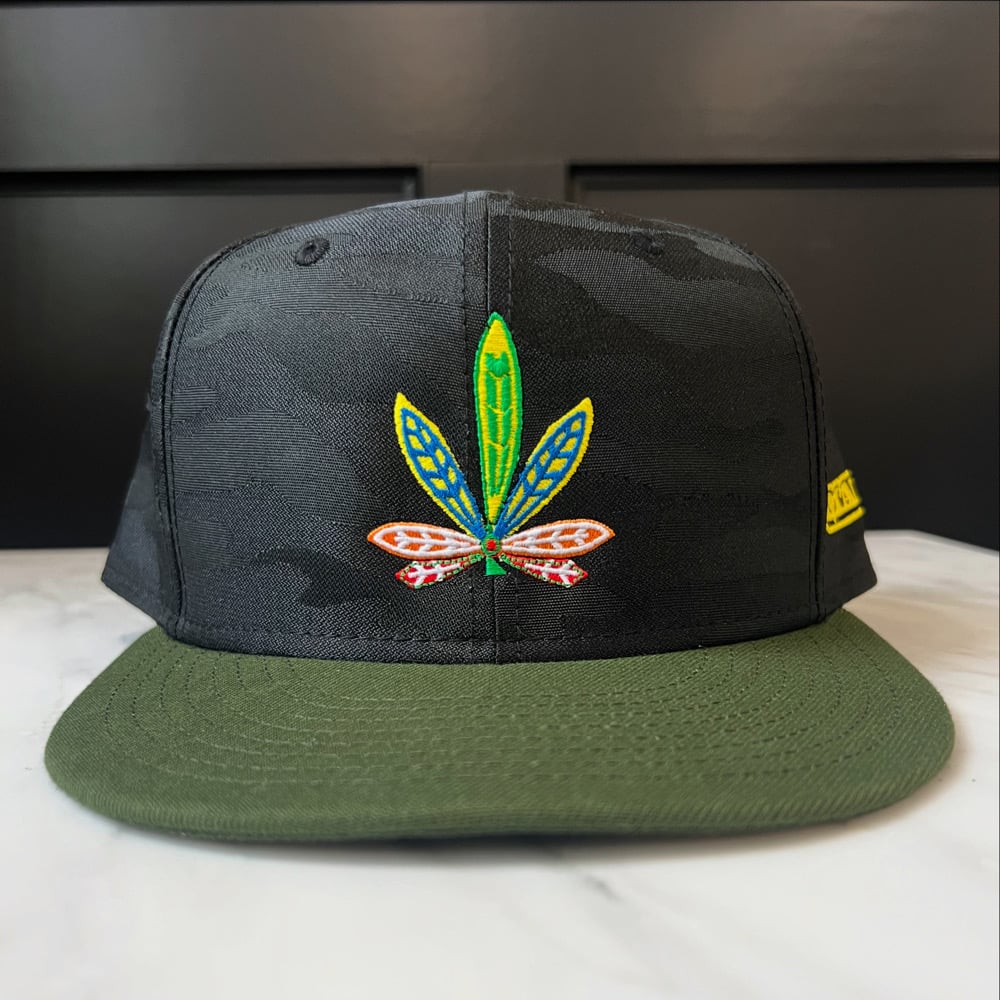 Image of MADE hemp hawk New Era snapback 