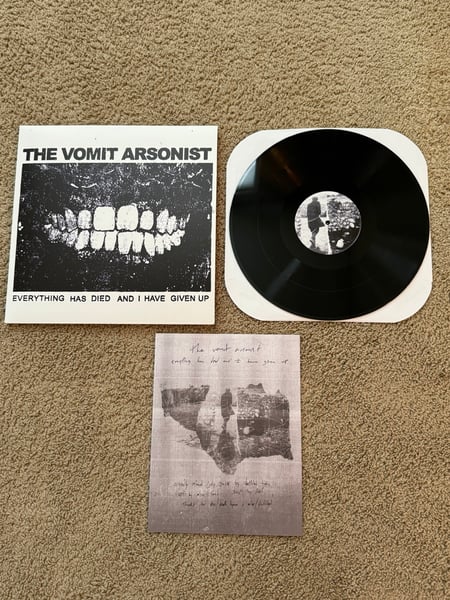 Image of The Vomit Arsonist - Everything Has Died and I Have Given Up