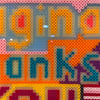 Your Vagina Thanks You (Perler beads, framed ) 