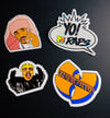 HIP-HOP HEAD STICKERS 