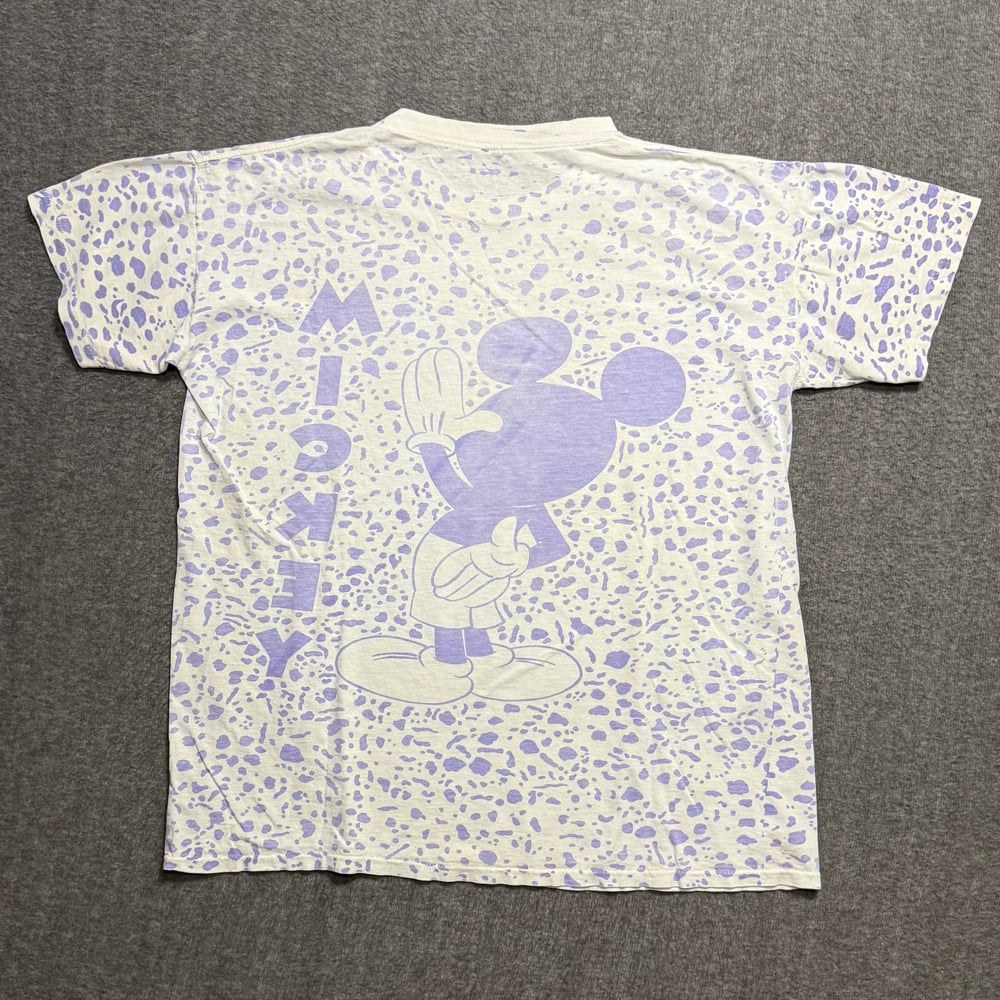 Image of 1990s Disney Mickey Mouse AOP Graphic Tee (XXL)