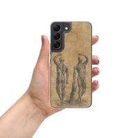 Image 1 of Antique Bookpage Anatomical Illustration Body Musculature Clear Case for Samsung®