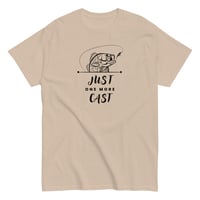 Image 13 of Unisex classic tee,  Just One More Cast T-Shirt | Funny Fishing Angler Graphic Tee