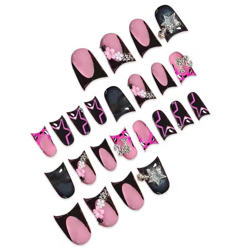 Image of Gothic Gworl Pink/Blk