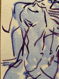 Image 4 of Watercolour ~ Blue Boys Series IV