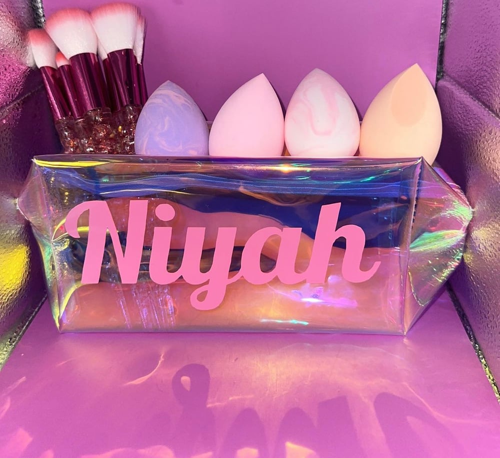 Image of Custom make up bag combo