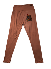 Image 4 of Pink monster leggings