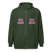 Image 18 of Bead Baddie zip hoodie