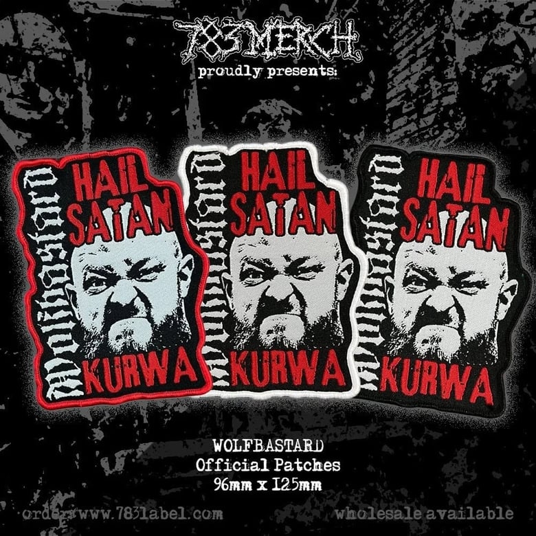 Image of Hail Satan Kurwa patch